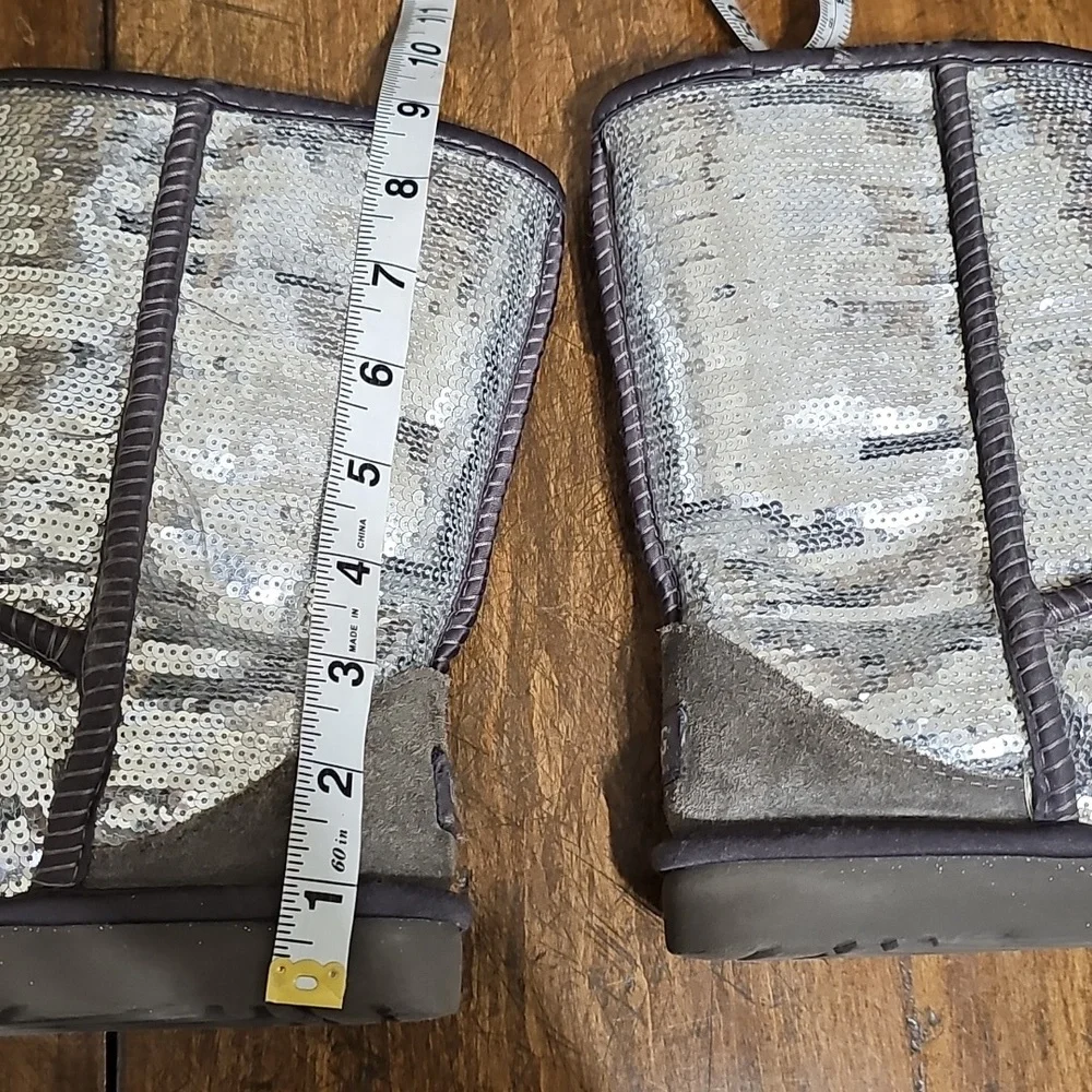 UGG Silver Sequence Boots
